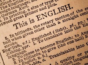 Definition of 'English' in dictionary 