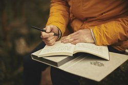 Researcher takes to the natural world to write his academic manuscript